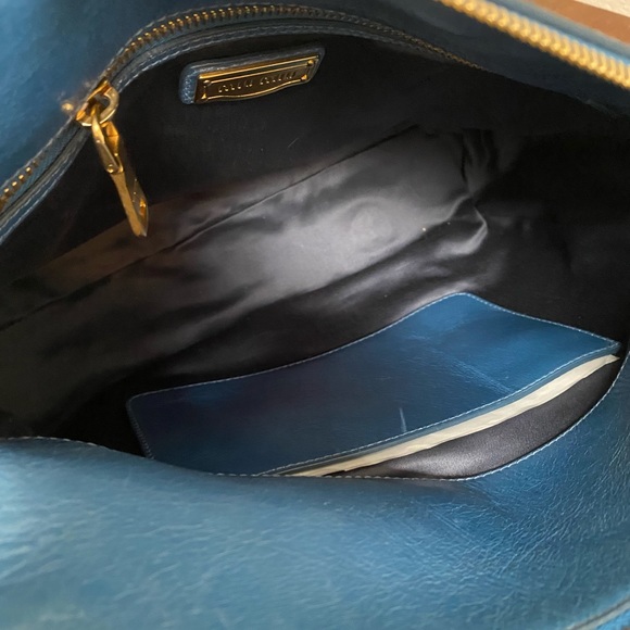 Miu Miu fold over shoulder bag EUC - Picture 9 of 9